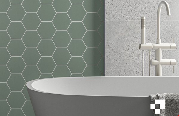 Je toilet groter laten lijken? Kies dan voor deze toilet tegels Je toilet groter laten lijken? Kies dan voor deze toilet tegels